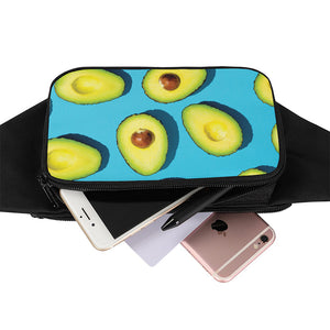 Avocado Cut In Half Print Waist Bag