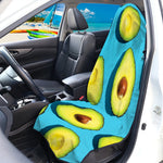 Avocado Cut In Half Print Waterproof Car Seat Cover