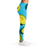 Avocado Cut In Half Print Women's Leggings