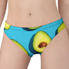 Avocado Cut In Half Print Women's Panties