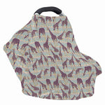 Aztec Giraffe Pattern Print Baby Seat Cover