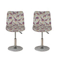 Aztec Giraffe Pattern Print Bar Stool Covers