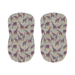 Aztec Giraffe Pattern Print Bar Stool Covers