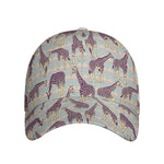 Aztec Giraffe Pattern Print Baseball Cap