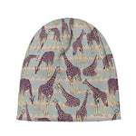 Aztec Giraffe Pattern Print Beanie
