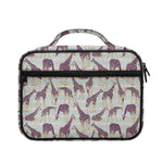 Aztec Giraffe Pattern Print Briefcase Bible Bag