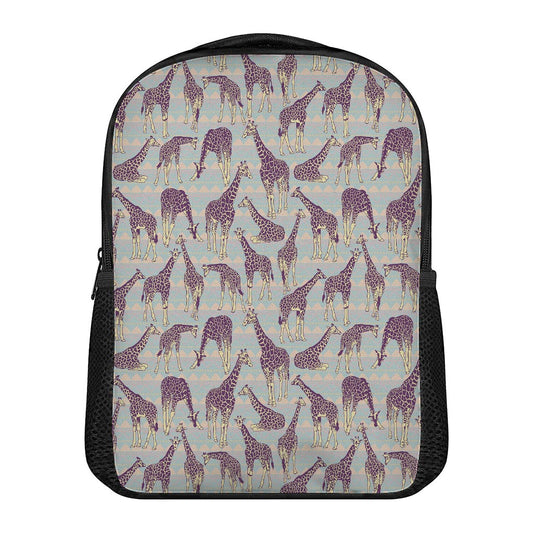 Aztec Giraffe Pattern Print Casual Backpack