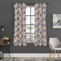 Aztec Giraffe Pattern Print Grommet Curtain Panels