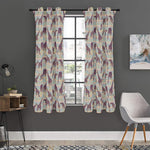 Aztec Giraffe Pattern Print Curtain