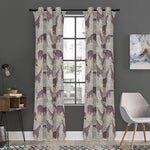 Aztec Giraffe Pattern Print Curtain