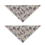 Aztec Giraffe Pattern Print Dog Bandana