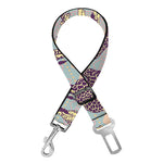 Aztec Giraffe Pattern Print Dog Seat Belt