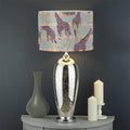 Aztec Giraffe Pattern Print Drum Lamp Shade