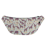 Aztec Giraffe Pattern Print Fanny Pack