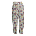 Aztec Giraffe Pattern Print Fleece Lined Knit Pants