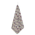 Aztec Giraffe Pattern Print Hand Towel