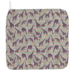 Aztec Giraffe Pattern Print Hand Towel