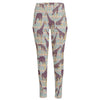 Aztec Giraffe Pattern Print High-Waisted Pocket Leggings