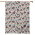 Aztec Giraffe Pattern Print House Flag