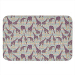 Aztec Giraffe Pattern Print Indoor Door Mat