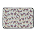 Aztec Giraffe Pattern Print Kitchen Mat