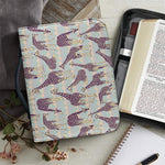 Aztec Giraffe Pattern Print Leather Bible Cover