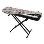 Aztec Giraffe Pattern Print Piano Keyboard Cover