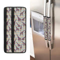 Aztec Giraffe Pattern Print Refrigerator Handle Covers