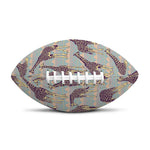 Aztec Giraffe Pattern Print Rugby Ball