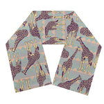 Aztec Giraffe Pattern Print Scarf