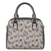 Aztec Giraffe Pattern Print Shoulder Handbag