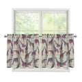 Aztec Giraffe Pattern Print Tier Curtains