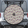 Aztec Giraffe Pattern Print Tire Cover With Camera Hole