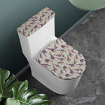 Aztec Giraffe Pattern Print Toilet Lid And Tank Cover Set