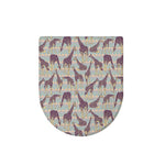 Aztec Giraffe Pattern Print Toilet Lid Cover