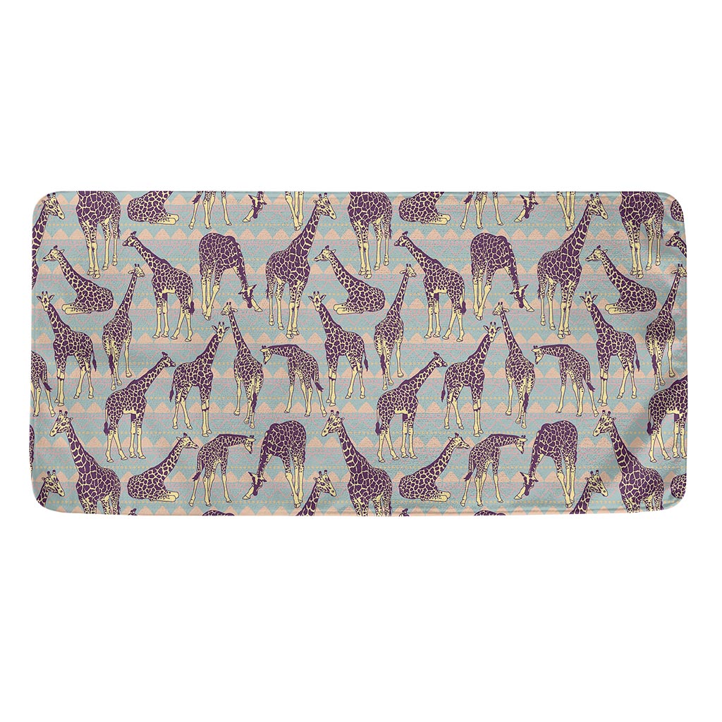 Aztec Giraffe Pattern Print Towel