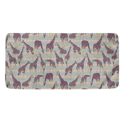 Aztec Giraffe Pattern Print Towel