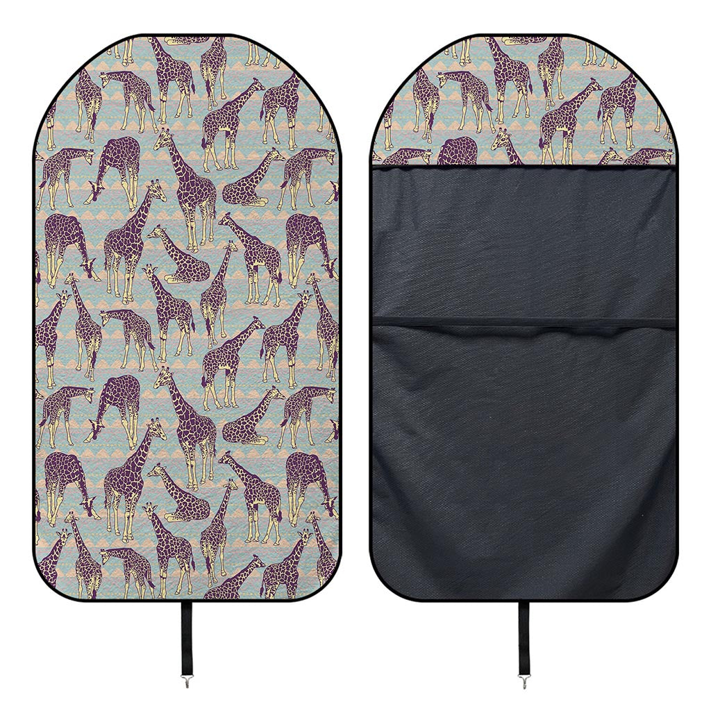 Aztec Giraffe Pattern Print Waterproof Car Seat Cover