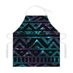 Aztec Tribal Galaxy Pattern Print Adjustable Apron