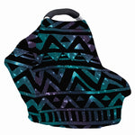 Aztec Tribal Galaxy Pattern Print Baby Seat Cover