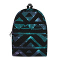 Aztec Tribal Galaxy Pattern Print School Backpack