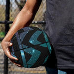 Aztec Tribal Galaxy Pattern Print Basketball