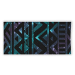 Aztec Tribal Galaxy Pattern Print Beach Towel