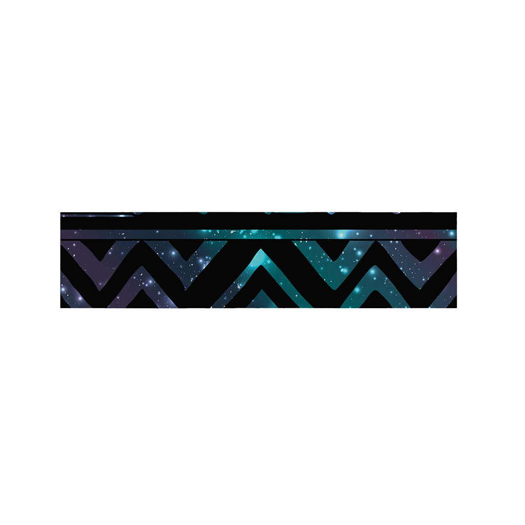 Aztec Tribal Galaxy Pattern Print Bed Runner