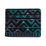 Aztec Tribal Galaxy Pattern Print Bifold Wallet