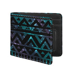 Aztec Tribal Galaxy Pattern Print Bifold Wallet
