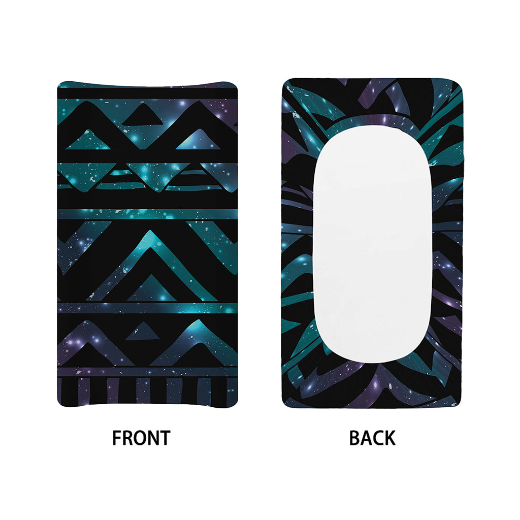 Aztec Tribal Galaxy Pattern Print Changing Pad Cover