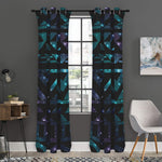 Aztec Tribal Galaxy Pattern Print Curtain