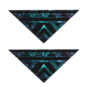 Aztec Tribal Galaxy Pattern Print Dog Bandana