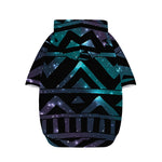 Aztec Tribal Galaxy Pattern Print Dog Zip Up Hoodie